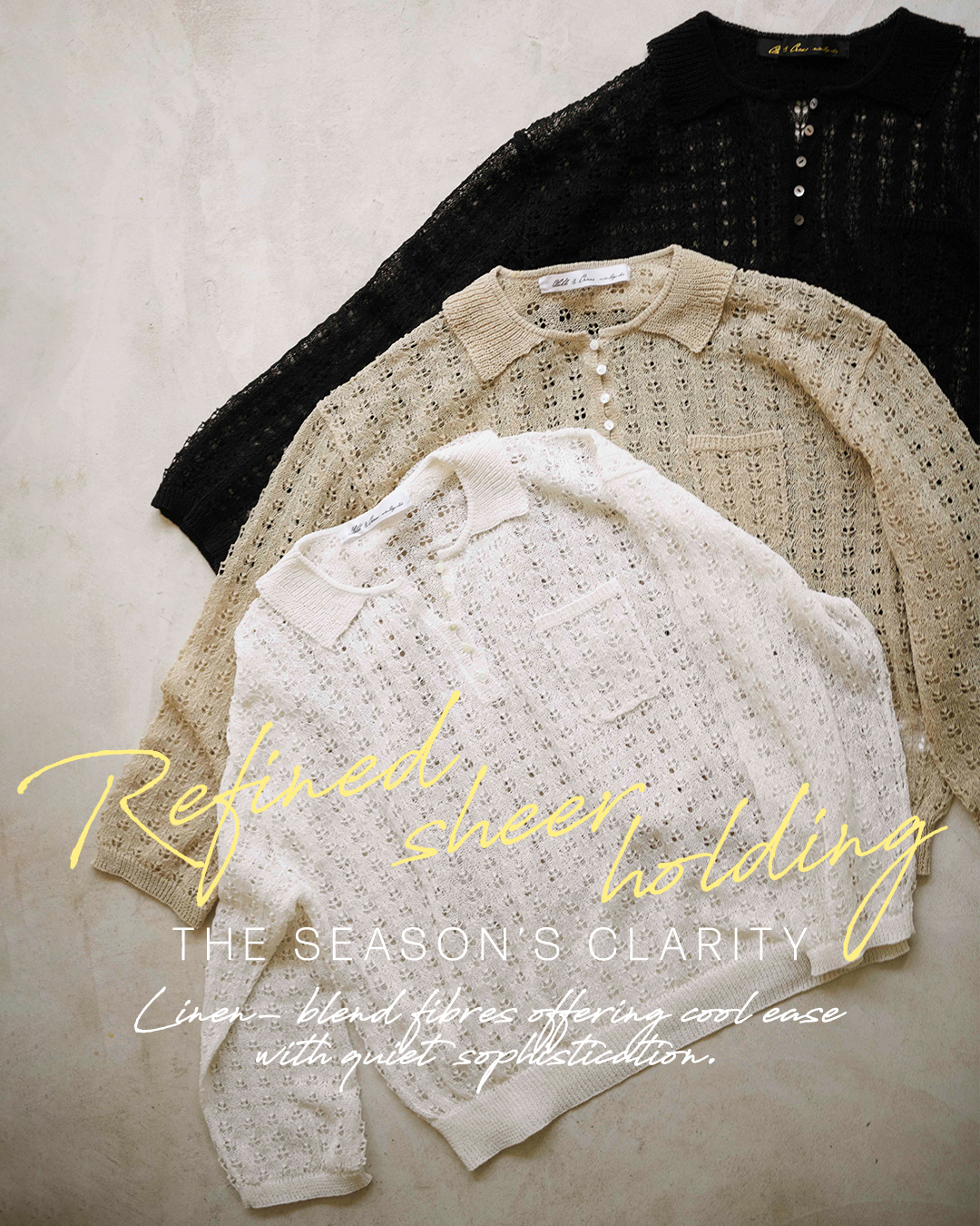 ハグオーワー コットンコール梯子レースワンピース （onepiece | HUG O  