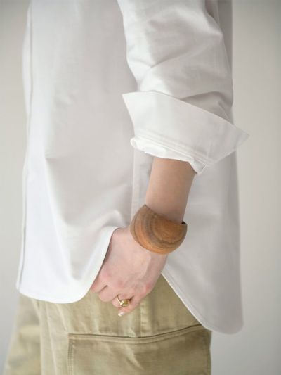刺繍入りオックスオーバーシャツ | HUG O WaR ONLINE STORE
