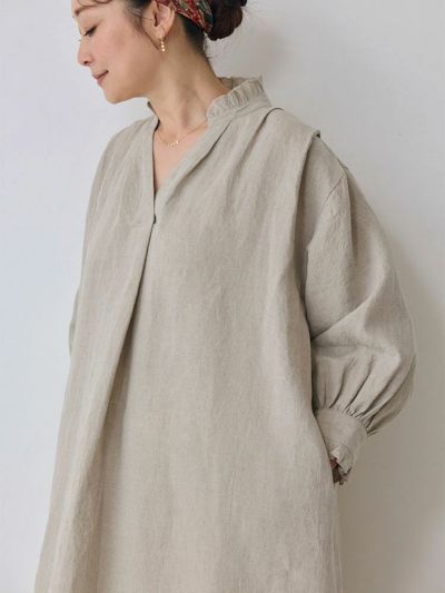 リネンフリルスキッパーワンピース | HUG O WaR ONLINE STORE