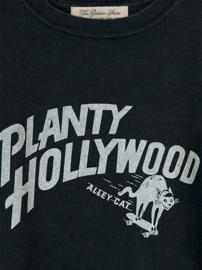 REMI RELIEF×HUG O WaRコラボT-sh（planty hollywood cat