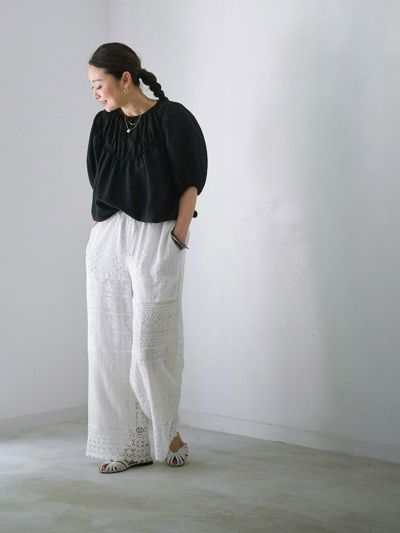 パッチワークレースパンツ | HUG O WaR ONLINE STORE