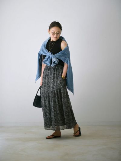 楊柳サラサpt.アシンメトリースカート | HUG O WaR ONLINE STORE