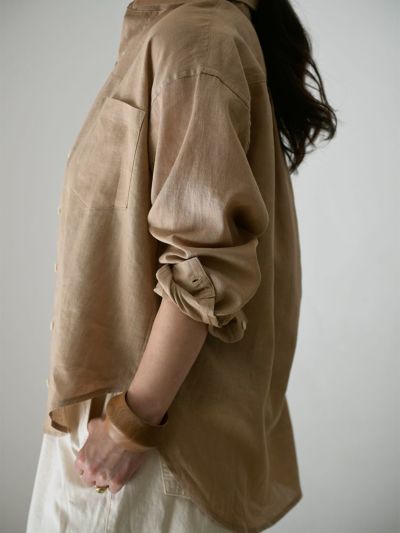 リネンコットンオーバーシャツ | HUG O WaR ONLINE STORE