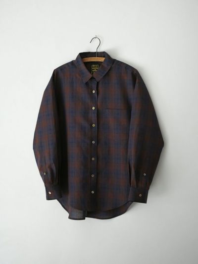 Hug O War◆ST-L1124/長袖シャツ/FREE/コットン/BLK/無地 Hug O War(ハグオーワー) / ST-L1124/長袖シャツ/FREE/コットン