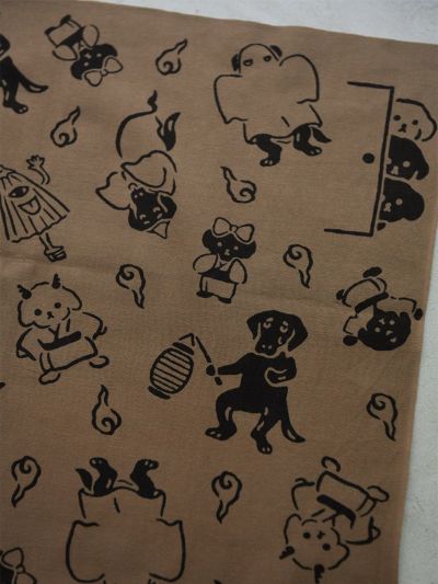 森家4匹のおばけやしき Cloth&Cross かまわぬ 手ぬぐい てぬぐい 森家4匹のおばけやしき Cloth&Cross かまわぬ 手ぬぐい てぬぐい
