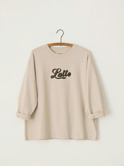 今期クロスアンドクロス ハグオーワー Latte pt.T-sh グレー　新品 今期クロスアンドクロス ハグオーワー Latte pt.T-sh グレー