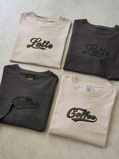 今期クロスアンドクロス ハグオーワー Latte pt.T-sh グレー　新品 今期クロスアンドクロス ハグオーワー Latte pt.T-sh グレー