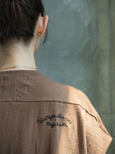 Americana×HUG O WaR/ミッキーマウス/フレンチスリーブT-sh