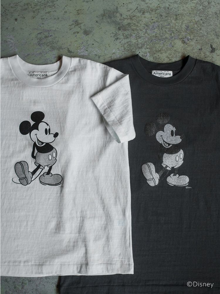Americana×HUG O WaR/ミッキーマウス/グリッターpt.T-sh | HUG O WaR  