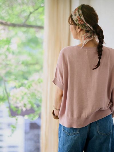 H刺繍ショートニットプルオーバー | HUG O WaR ONLINE STORE