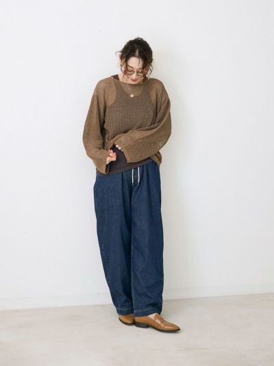 新品タグ付　ハグオーワー　デニムイージープルオンパンツ デニムイージープルオンパンツ | HUG O WaR ONLINE STORE