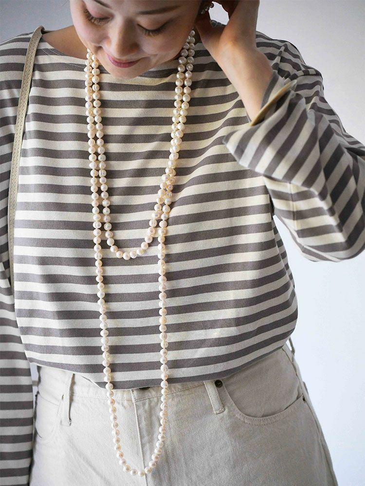 ナローピッチボーダーカットソー | HUG O WaR ONLINE STORE