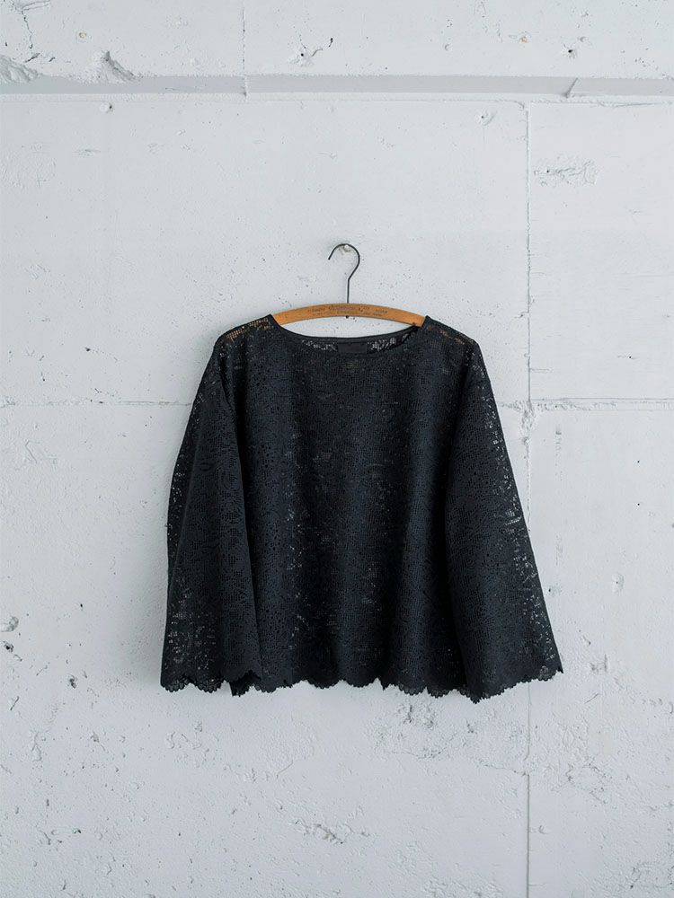 オーガニックコットンレースブラウス | HUG O WaR ONLINE STORE