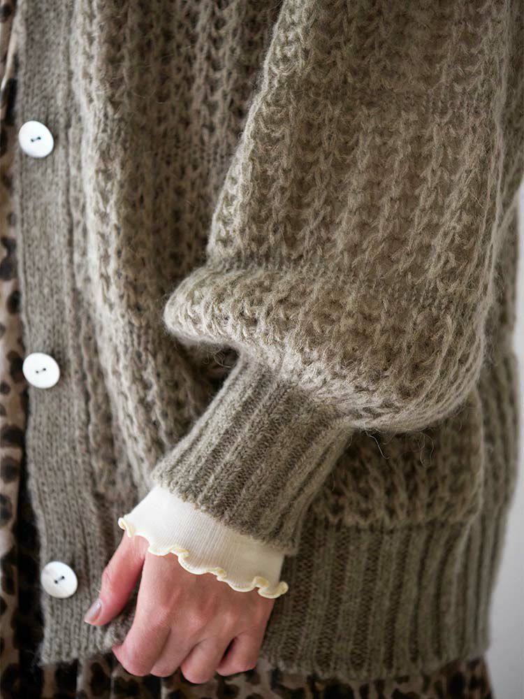 畦エアリーVネックカーディガン | HUG O WaR ONLINE STORE