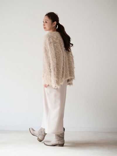 シャギー2wayカーディガン | HUG O WaR ONLINE STORE