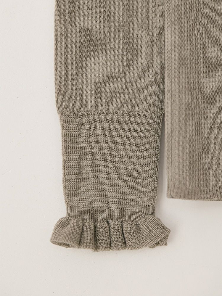 ハグオーワー　フリルハイネックセーター フリルハイネックセーター | HUG O WaR ONLINE STORE